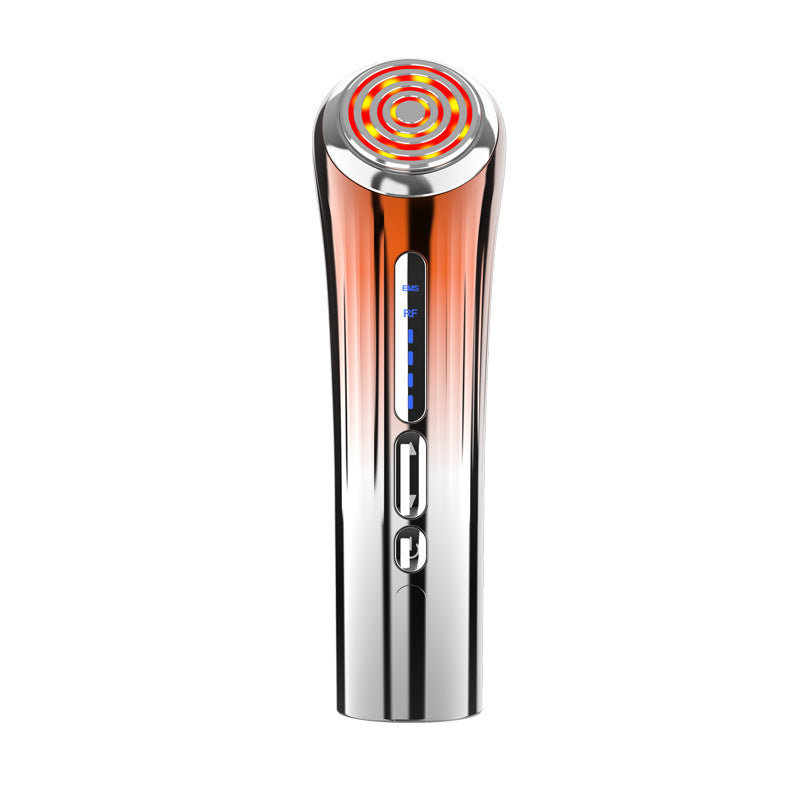 5-in-1 RF EMS Microcurrent Face Lifting Device – Anti-Aging Skin Tightening & Rejuvenation Wand