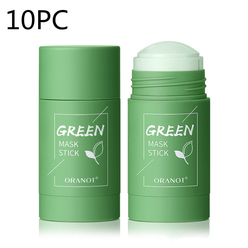 Green Tea & Eggplant Deep Cleansing Clay Mud Mask | Oil Control & Pore Minimizing — Single to 20-Pack