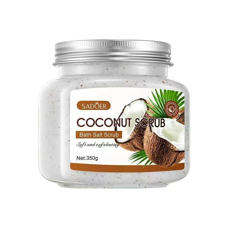 Exfoliating Body Scrub – Coffee, Coconut, Rose & More | Deep Cleanse & Smooth Skin
