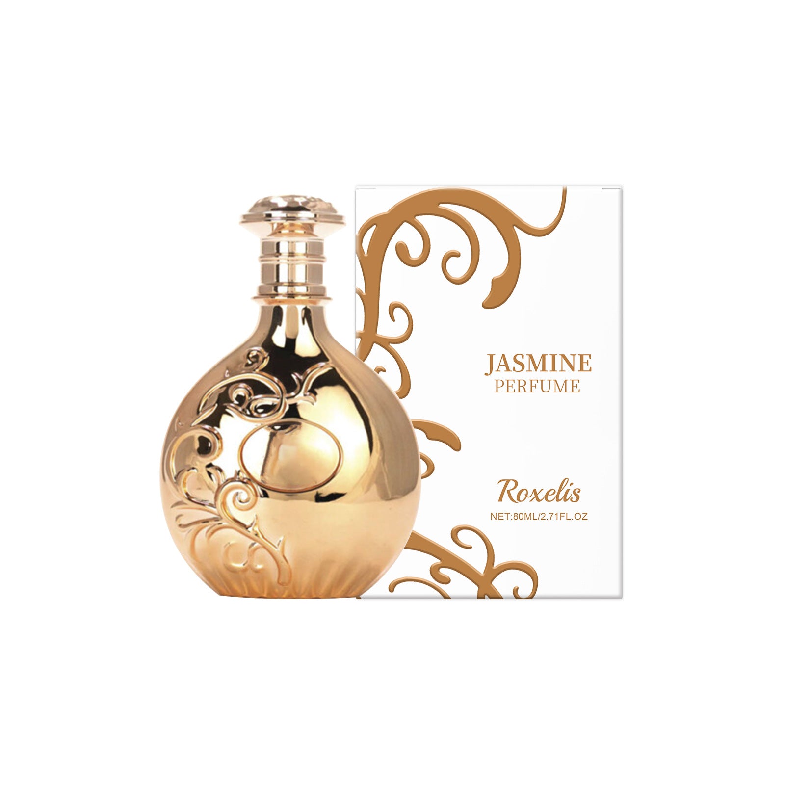 Jasmine Luxe Eau de Parfum | Long-Lasting Floral Fragrance | 80ml