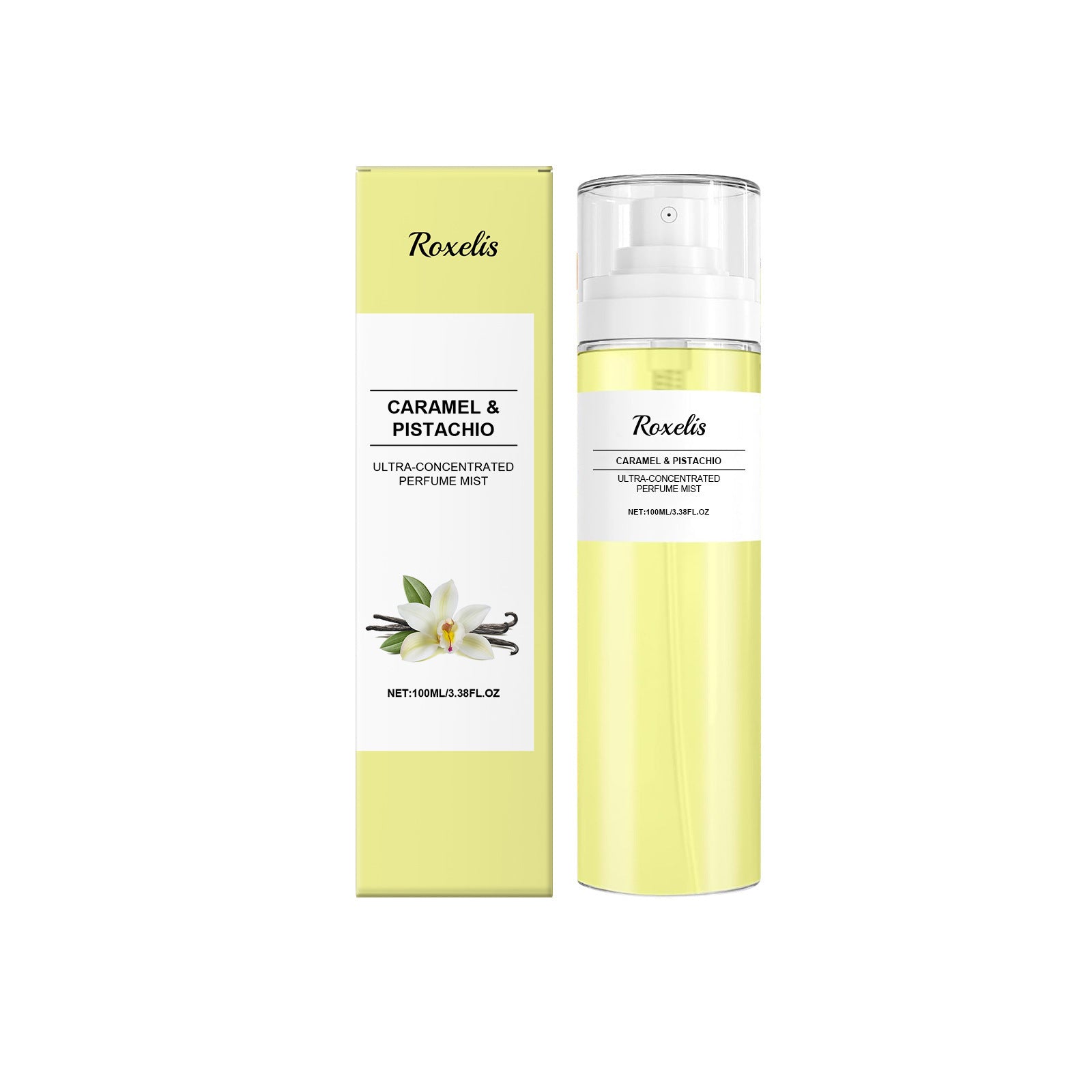 Caramel Pistachio & Strawberry Body Fragrance Spray – Long-Lasting Scent Mist
