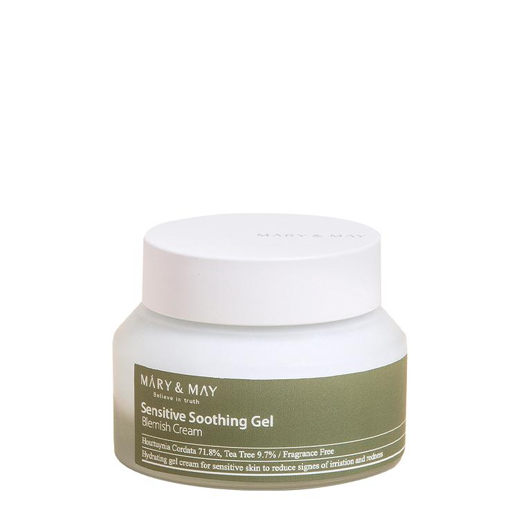 Korean Skincare Bundle for Sensitive Skin — Mary&May Soothing Gel Cream + Anua Azelaic Serum (50% OFF)