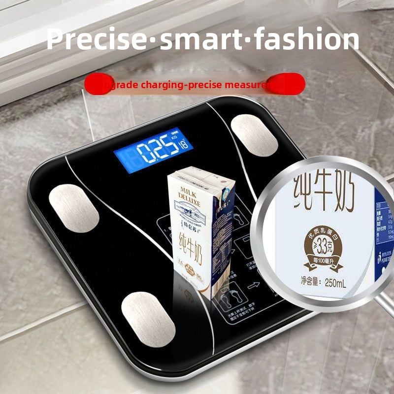 Smart Bluetooth Body Fat Scale | 26cm Precision Health Monitor for Home