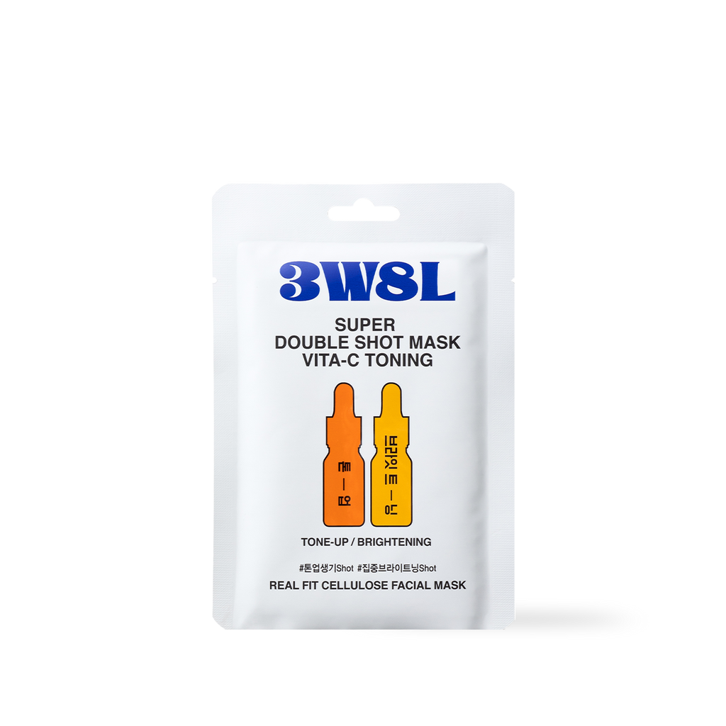 [3W8L] Super Double Shot Mask VitaC Toning 27ml