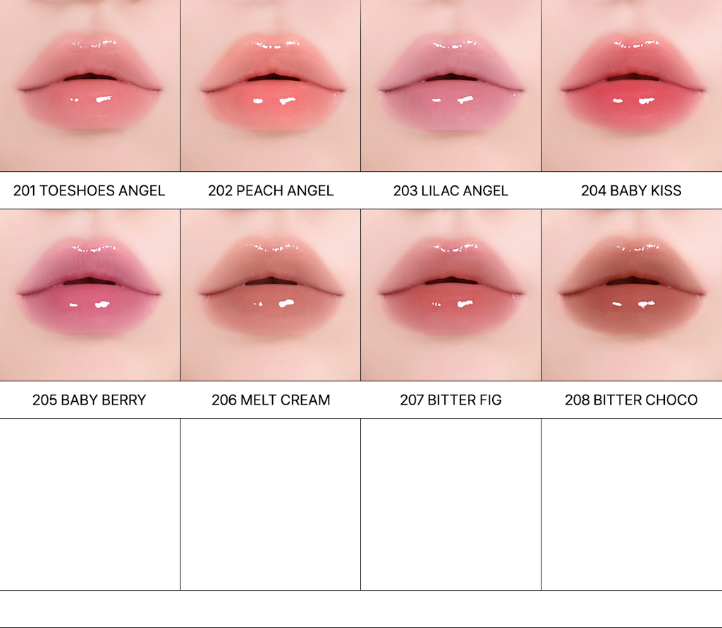 [Tiptoe] Wish Glaze Tint 2.5g - 8 Colors