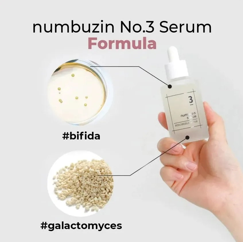 Anua + Numbuzin Aqua Boost Serum Duo — Birch 70 Moisture Serum & No.3 Skin Softening Serum Bundle