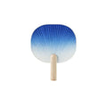 Pyunkang Yul Indigo Hanji Round Fan – Korean Traditional Fan