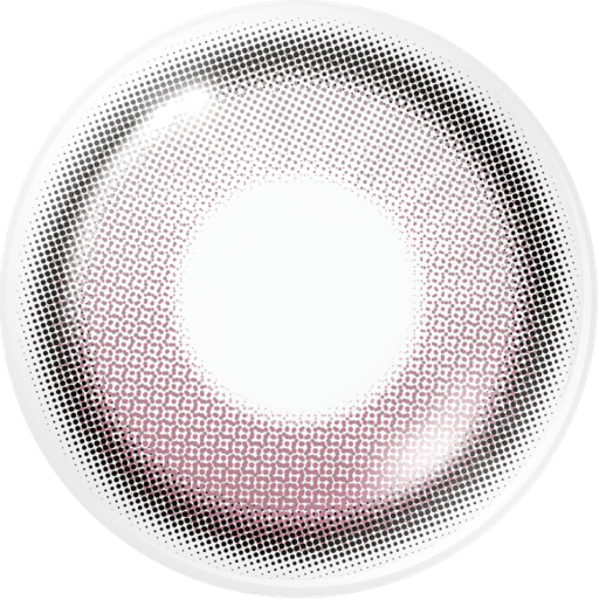 OOHA Cocomio Pink 1-Month Colored Contact Lenses – 2 Pcs, 25 Powers