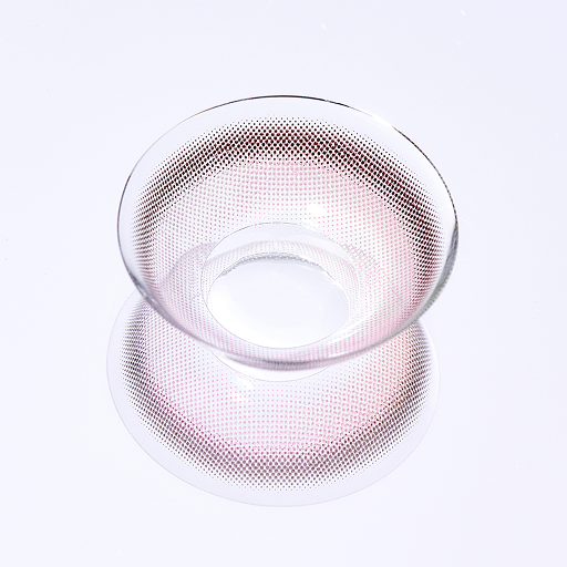 OOHA Cocomio Pink 1-Month Colored Contact Lenses – 2 Pcs, 25 Powers