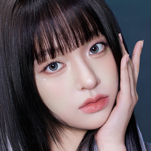 OOHA Cocomio Gray 1-Month Colored Contact Lenses – 2 Pcs, 25 Powers