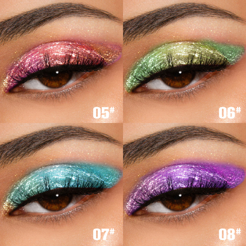PHOFAY Chameleon Multichrome Eyeshadow Bundle – 8 Shades
