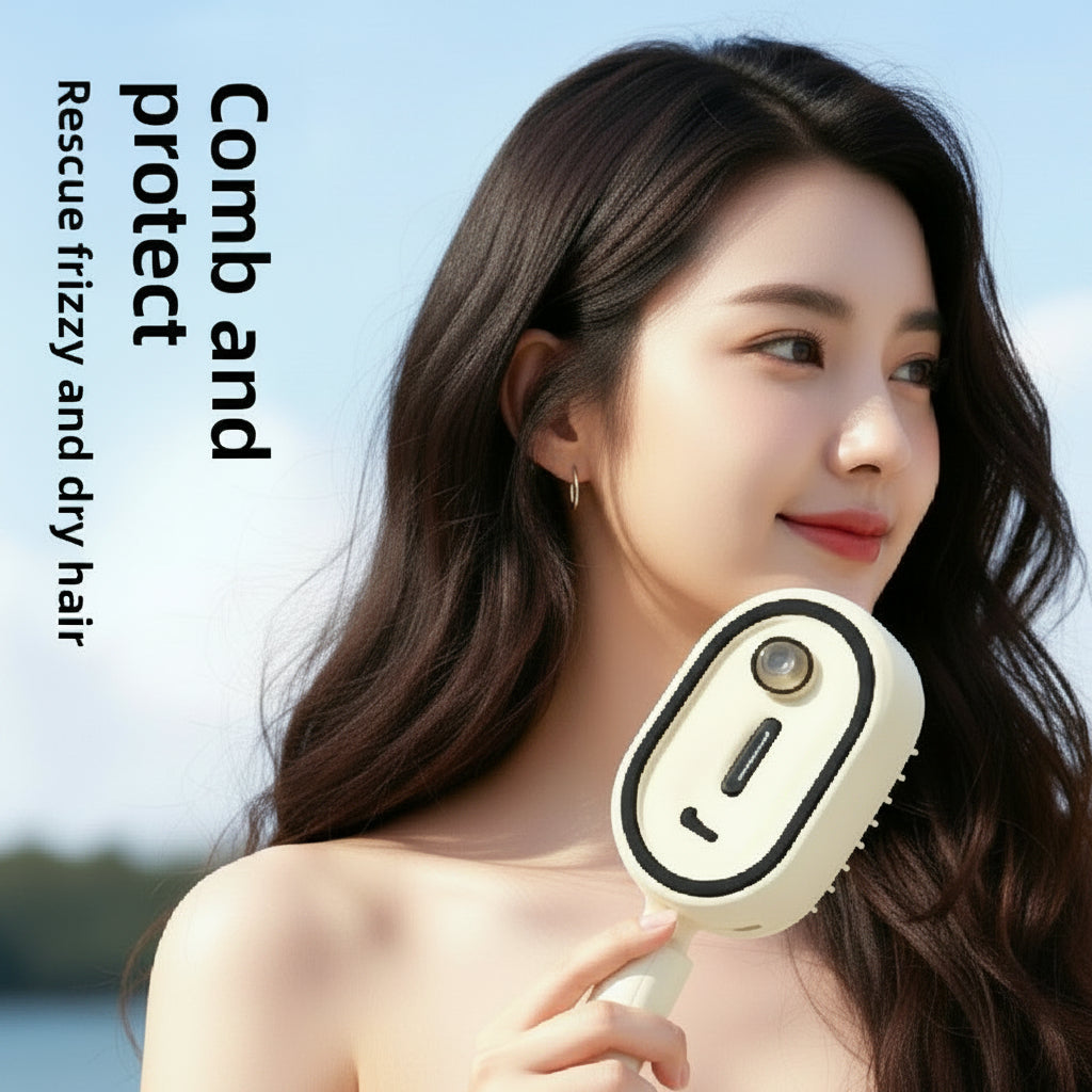 Mist Massage Comb with Essential Oil Infusion