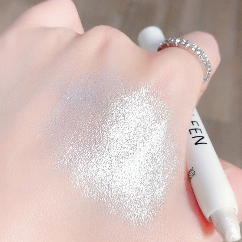 Shimmer Eyeshadow Highlighter Stick – Lying Silkworm & Inner Corner Glow Pencil