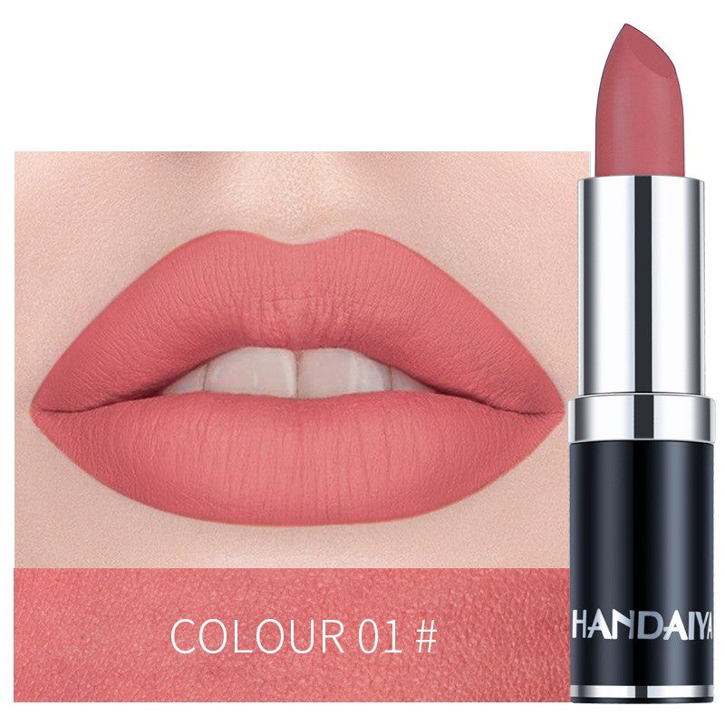 Long-Lasting Matte Lipstick | Velvet Finish | 12 Shades to Choose From