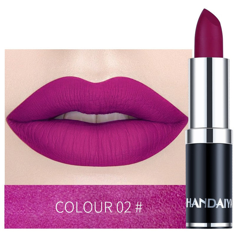Long-Lasting Matte Lipstick | Velvet Finish | 12 Shades to Choose From
