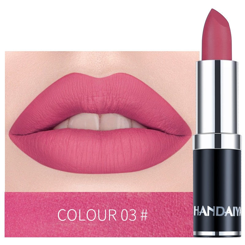 Long-Lasting Matte Lipstick | Velvet Finish | 12 Shades to Choose From