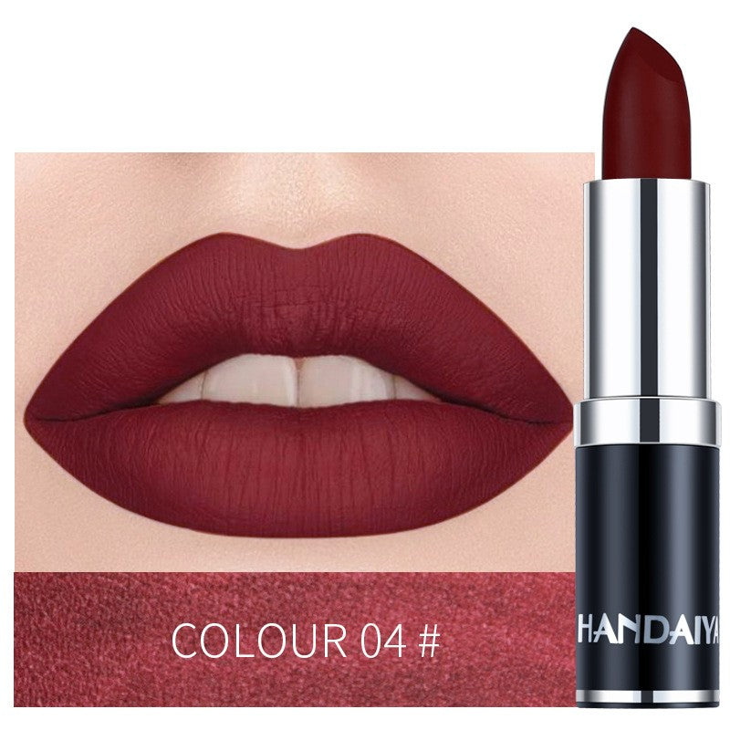 Long-Lasting Matte Lipstick | Velvet Finish | 12 Shades to Choose From