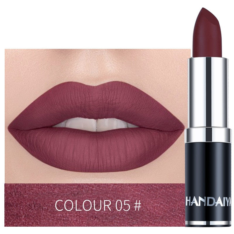 Long-Lasting Matte Lipstick | Velvet Finish | 12 Shades to Choose From