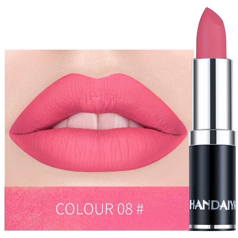 Long-Lasting Matte Lipstick | Velvet Finish | 12 Shades to Choose From