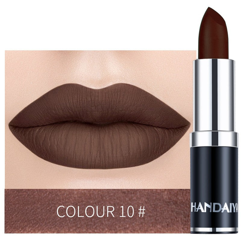 Long-Lasting Matte Lipstick | Velvet Finish | 12 Shades to Choose From