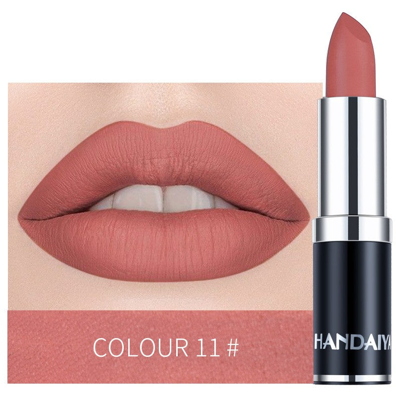 Long-Lasting Matte Lipstick | Velvet Finish | 12 Shades to Choose From