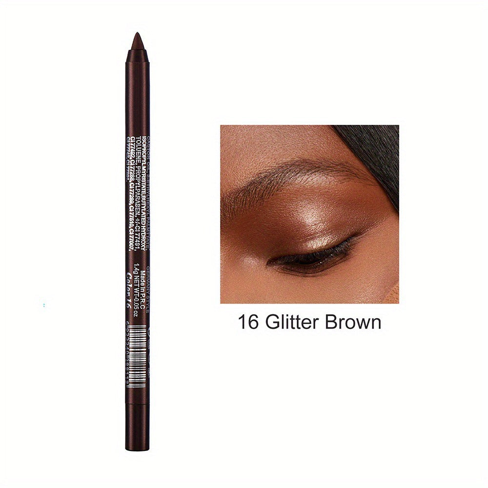Multi-Function Eyeshadow Pen – Smudge-Proof Eye Color Stick | 16 Shades