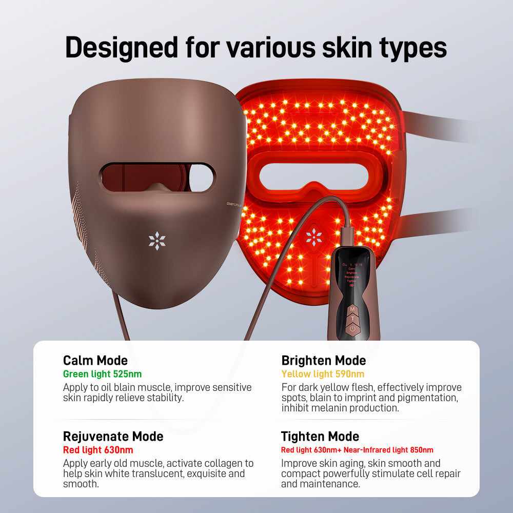 LED Light Therapy Face Mask – 9D Beauty & Skin Rejuvenation Mask