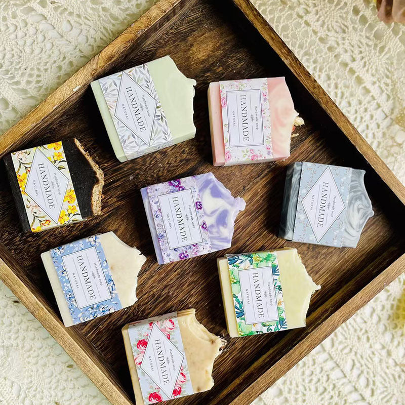 Artisan Cold Process Soap Gift Set – Natural Botanical Bar Soaps