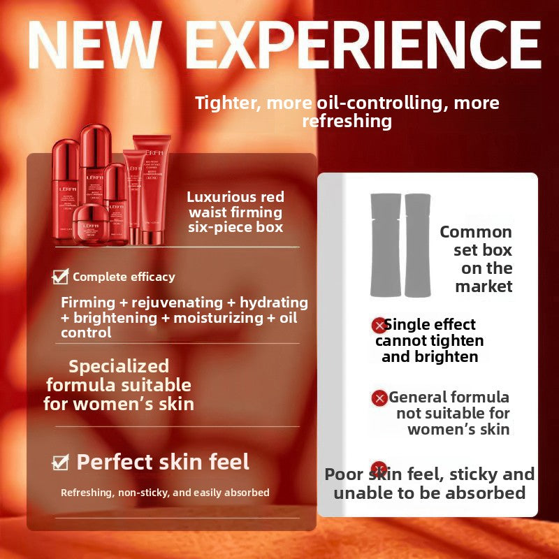 6-Piece Skincare Gift Set – Firming, Brightening & Deep Hydration Routine
