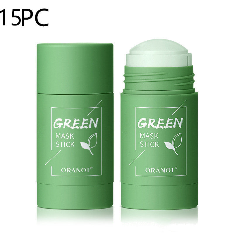 Green Tea & Eggplant Deep Cleansing Clay Mud Mask | Oil Control & Pore Minimizing — Single to 20-Pack