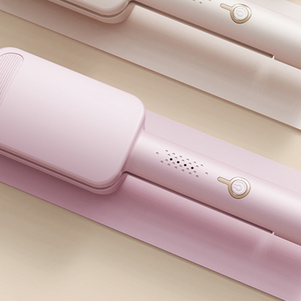 32mm Negative Ion Curling Iron & Straightener | Titanium Tourmaline | Dual Voltage