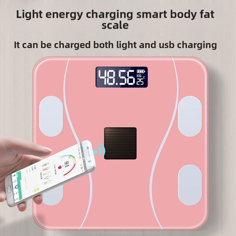 Smart Bluetooth Body Fat Scale | 26cm Precision Health Monitor for Home