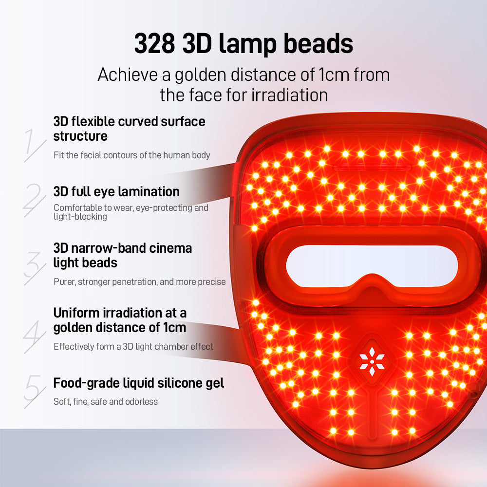 LED Light Therapy Face Mask – 9D Beauty & Skin Rejuvenation Mask