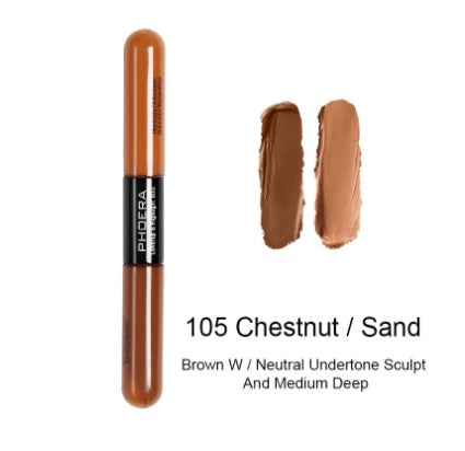 Dual-Ended Brightening Liquid Concealer | Full Coverage for All Skin Types — 5 Shades