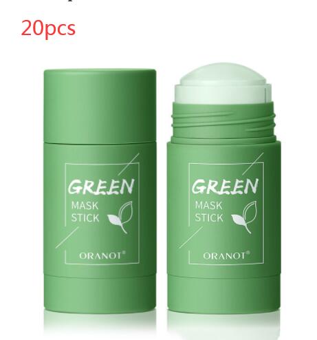 Green Tea & Eggplant Deep Cleansing Clay Mud Mask | Oil Control & Pore Minimizing — Single to 20-Pack