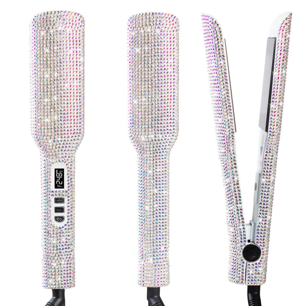 Professional Ceramic Tourmaline Hair Straightener | LCD Display & MCH Fast Heating