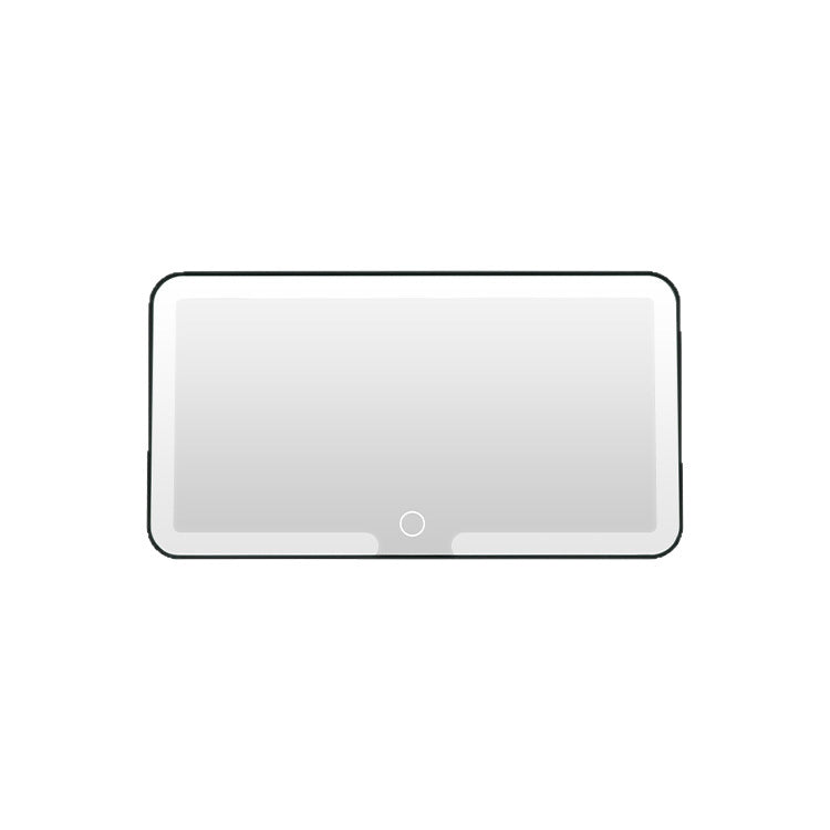 LED Car Visor Makeup Mirror – Shatterproof, HD Reflection & USB Rechargeable