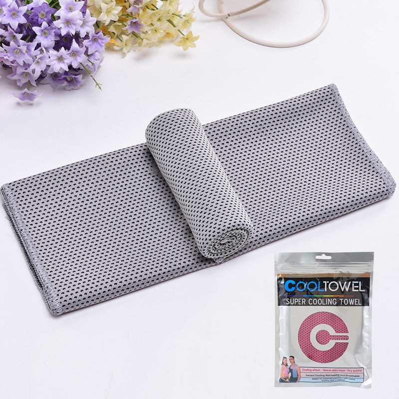 Instant Cooling Sports Towel – Quick Dry & Sweat-Absorbing | 10 Colors, 3 Sizes