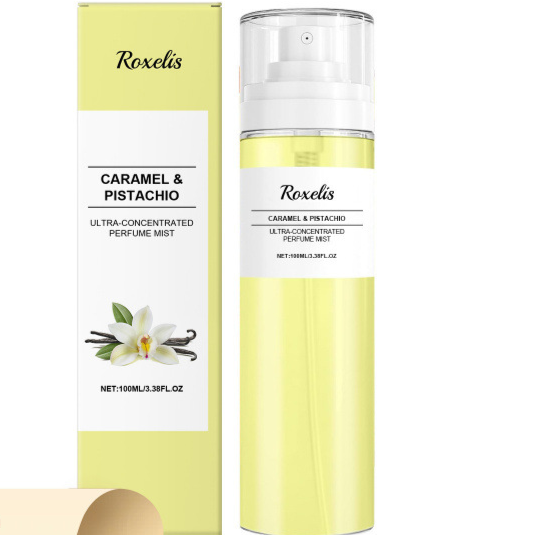 Caramel Pistachio & Strawberry Body Fragrance Spray – Long-Lasting Scent Mist
