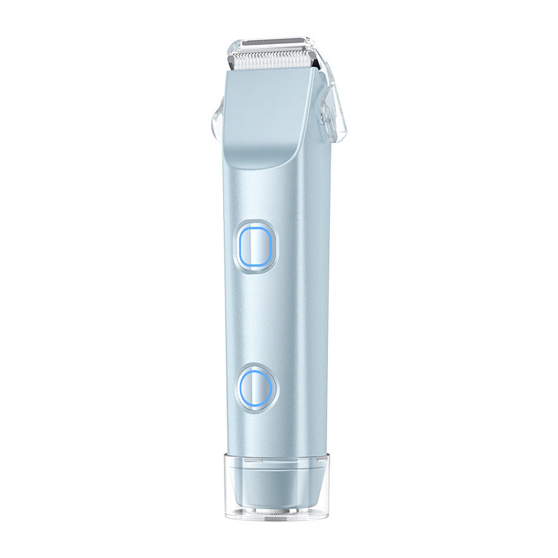 Dual-Head Electric Hair Remover – Waterproof USB Rechargeable Shaver for Women