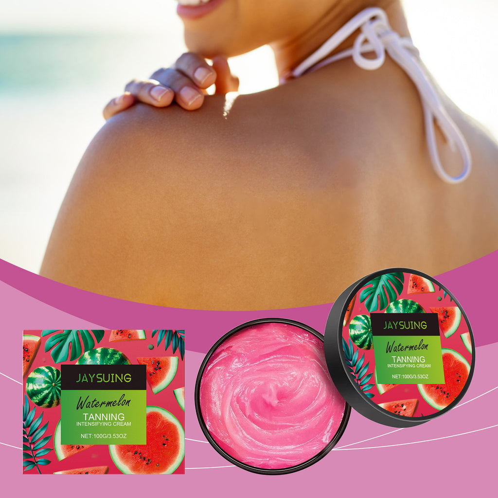 Watermelon Glow Tanning & Moisturizing Body Cream | 100g