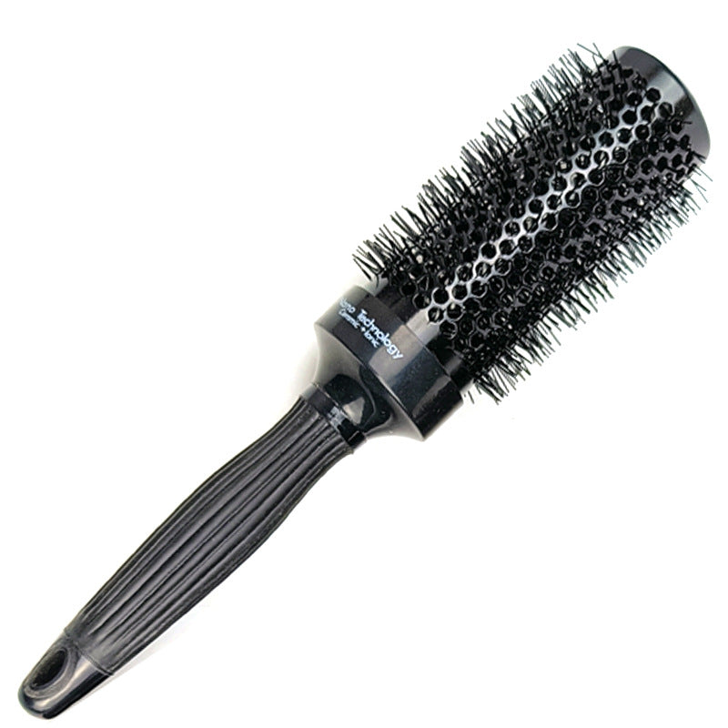 Ceramic Round Brush Roller Comb – Frizz-Free Blowout & Voluminous Curls