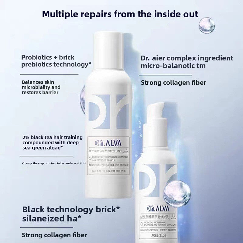 Dr. Aier Probiotic Skin Care Set – Hydrating & Repairing Toner + Milk Duo