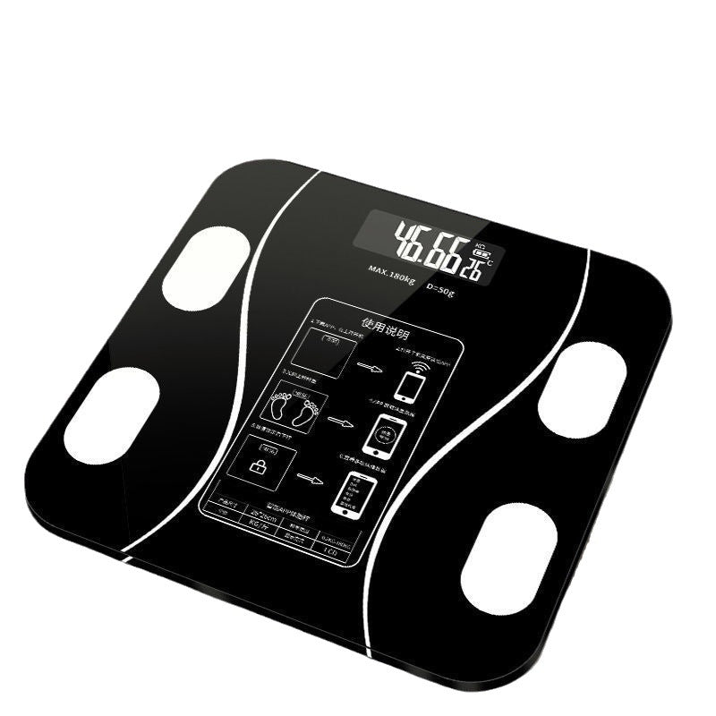 Smart Bluetooth Body Fat Scale | 26cm Precision Health Monitor for Home