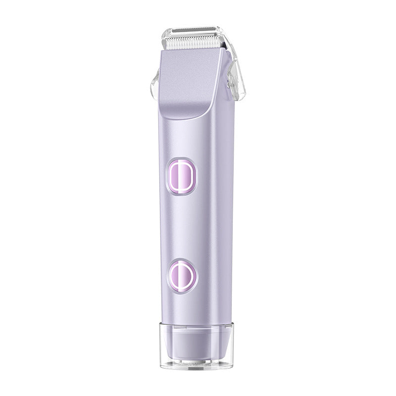 Dual-Head Electric Hair Remover – Waterproof USB Rechargeable Shaver for Women