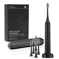 Sonic Electric Toothbrush | Wireless Charging, 5 Modes, IPX7 Waterproof – 6 Brush Heads