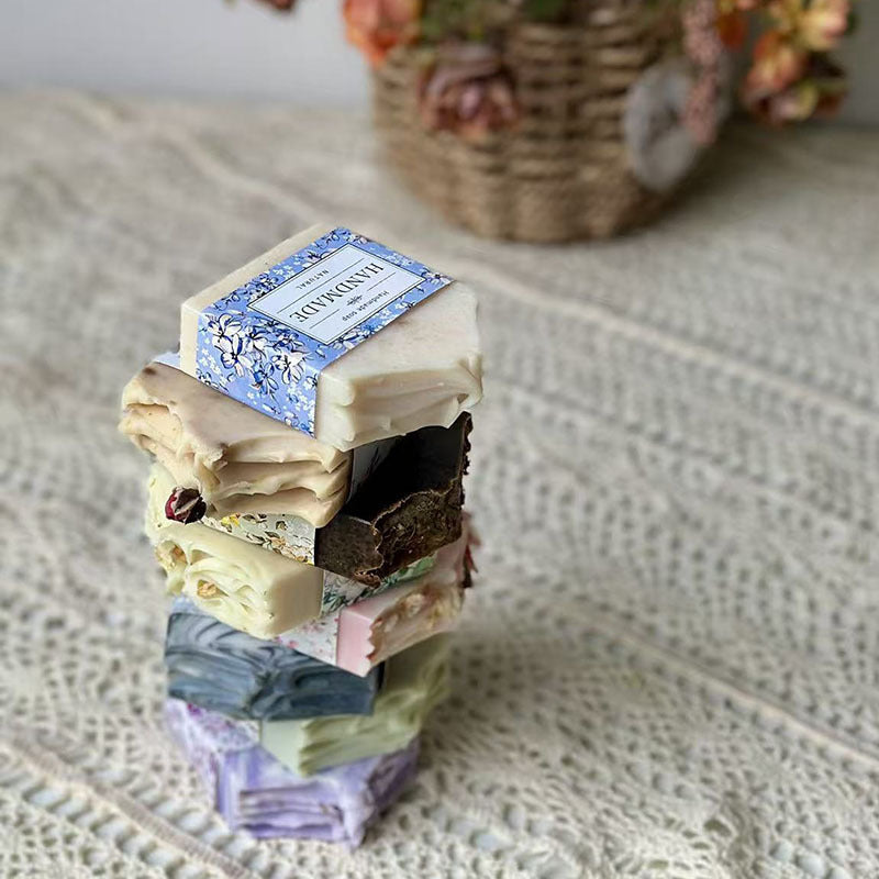 Artisan Cold Process Soap Gift Set – Natural Botanical Bar Soaps