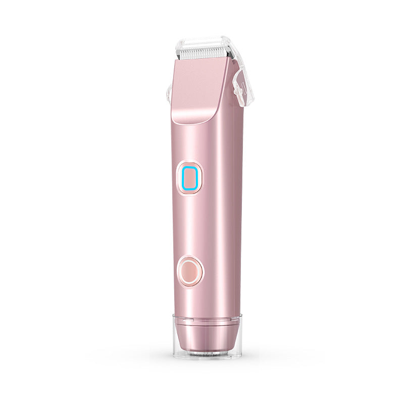 Dual-Head Electric Hair Remover – Waterproof USB Rechargeable Shaver for Women