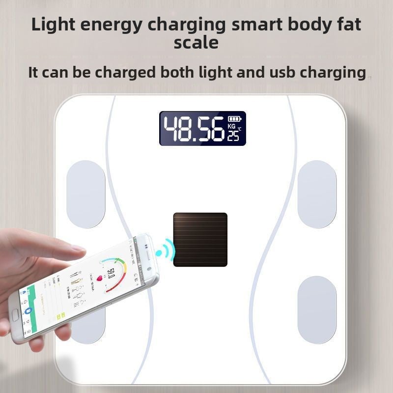 Smart Bluetooth Body Fat Scale | 26cm Precision Health Monitor for Home