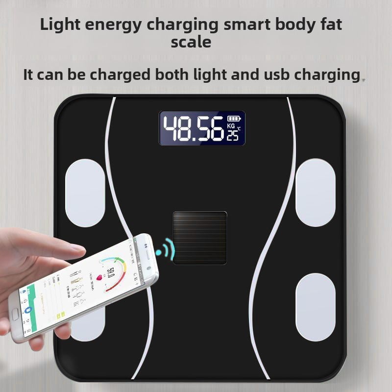 Smart Bluetooth Body Fat Scale | 26cm Precision Health Monitor for Home